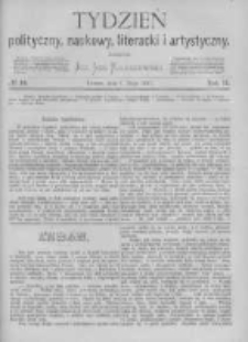 Tydzień Polityczny, Naukowy, Literacki i Artystyczny. 1871 R.2 nr19