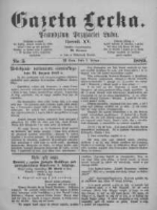 Gazeta Lecka. 1889 nr5