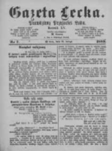 Gazeta Lecka. 1889 nr7