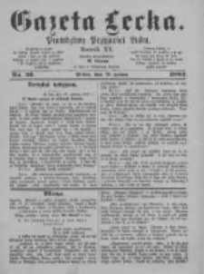 Gazeta Lecka. 1889 nr26