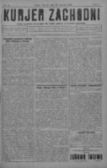 Kurjer Zachodni: pismo narodowe, bezpartyjne dla rodzin polskich na kresach zachodnich 1929.06.15 R.5 Nr48