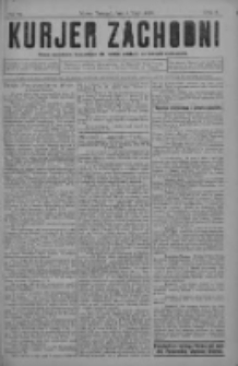Kurjer Zachodni: pismo narodowe, bezpartyjne dla rodzin polskich na kresach zachodnich 1929.07.06 R.5 Nr54
