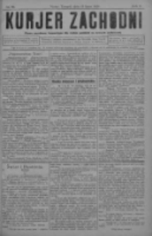 Kurjer Zachodni: pismo narodowe, bezpartyjne dla rodzin polskich na kresach zachodnich 1929.07.13 R.5 Nr56