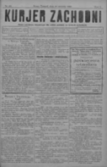 Kurjer Zachodni: pismo narodowe, bezpartyjne dla rodzin polskich na kresach zachodnich 1929.08.28 R.5 Nr69