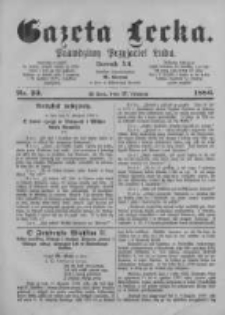 Gazeta Lecka. 1886 nr33