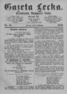 Gazeta Lecka. 1886 nr45