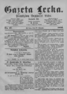 Gazeta Lecka. 1886 nr47