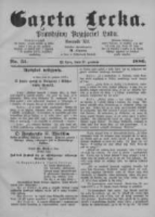 Gazeta Lecka. 1886 nr51