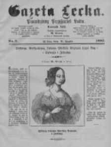 Gazeta Lecka. 1887 nr3