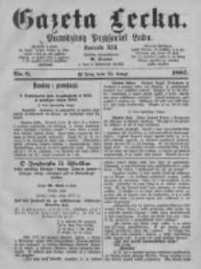 Gazeta Lecka. 1887 nr8