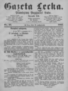 Gazeta Lecka. 1887 nr43