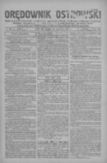 Orędownik Ostrowski: pismo na miasto i powiaty Ostrowski i Odolanowski oraz miast Ostrowa, Odolanowa, Sulmierzyc i Raszkowa 1931.12.25 R.80 Nr103