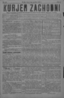 Kurjer Zachodni: pismo na powiat nowotomyski oraz miast Nowego Tomyśla, Zbąszynia i Lwówka 1930.12.17 R.6 Nr101