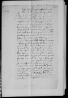 Copia listu J.m. pana posła do Turek, do Jmp. canclerza y hetmana koronnego