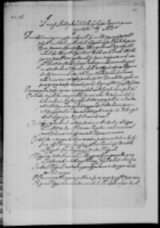 List Jana Zamoyskiego zapewne do Zygmunta III