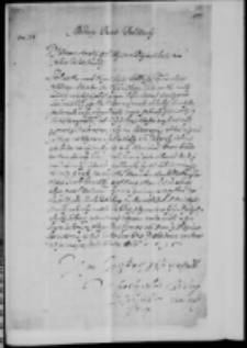 List Wawrzyńca Goślickiego do Jacka Młodziejowskiego 1596