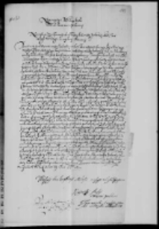 List Jana Ościka do Zygmunta III 1600
