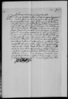 List Jana Zamoyskiego do Lwa Sapiehy 1603