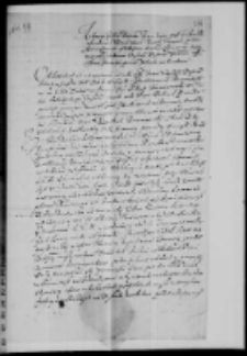Oblata aktu Wojciecha Baranowskiego 1610