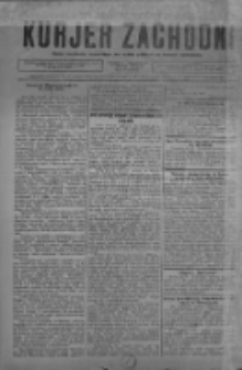Kurjer Zachodni: pismo narodowe, bezpartyjne dla rodzin polskich na kresach zachodnich 1928.01.01 R.4 Nr1