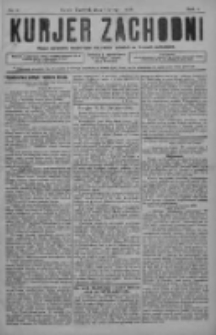 Kurjer Zachodni: pismo narodowe, bezpartyjne dla rodzin polskich na kresach zachodnich 1928.02.01 R.4 Nr9
