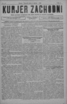 Kurjer Zachodni: pismo narodowe, bezpartyjne dla rodzin polskich na kresach zachodnich 1928.02.04 R.4 Nr10