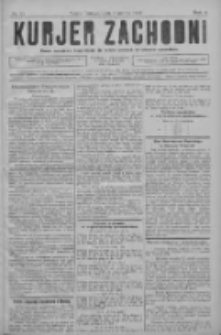 Kurjer Zachodni: pismo narodowe, bezpartyjne dla rodzin polskich na kresach zachodnich 1928.03.07 R.4 Nr19