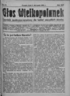 Głos Wielkopolanek: tygodnik społeczno-narodowy dla kobiet wszystkich stanów 1921.22.06 R.14 Z.45