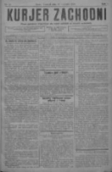 Kurjer Zachodni: pismo narodowe, bezpartyjne dla rodzin polskich na kresach zachodnich 1928.04.25 R.4 Nr33
