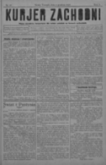 Kurjer Zachodni: pismo narodowe, bezpartyjne dla rodzin polskich na kresach zachodnich 1929.12.04 R.5 Nr97