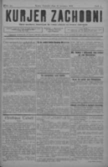 Kurjer Zachodni: pismo narodowe, bezpartyjne dla rodzin polskich na kresach zachodnich 1928.08.12 R.4 Nr64