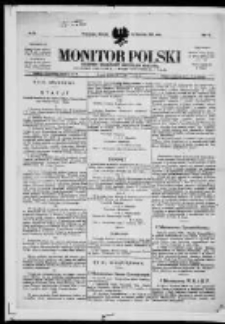 Monitor Polski. Dziennik Urzędowy Rzeczypospolitej Polskiej. 1919.01.14 R.2 nr10