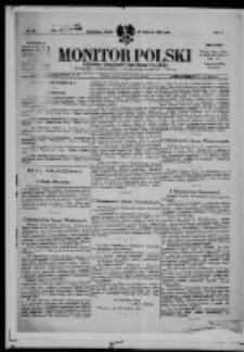 Monitor Polski. Dziennik Urzędowy Rzeczypospolitej Polskiej. 1919.01.29 R.2 nr23