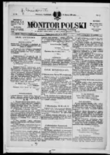 Monitor Polski. Dziennik Urzędowy Rzeczypospolitej Polskiej. 1919.03.10 R.2 nr56