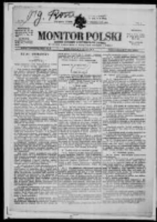 Monitor Polski. Dziennik Urzędowy Rzeczypospolitej Polskiej. 1919.04.01 R.2 nr74