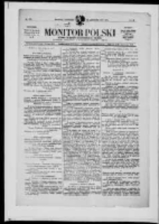 Monitor Polski. Dziennik Urzędowy Rzeczypospolitej Polskiej. 1919.10.20 R.2 nr227