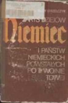Zarys dziejów Niemiec i państw niemieckich powstałych po II wojnie światowej