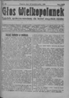 Głos Wielkopolanek: tygodnik społeczno-narodowy dla kobiet wszystkich stanów 1922.10.29 R.15 Z.44