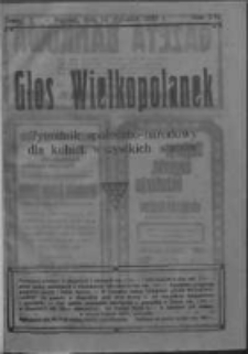 Głos Wielkopolanek: tygodnik społeczno-narodowy dla kobiet wszystkich stan&oacute;w 1923.01.14 R.16 Z.2