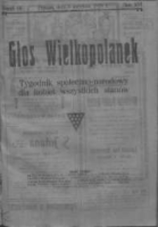 Głos Wielkopolanek: tygodnik społeczno-narodowy dla kobiet wszystkich stan&oacute;w 1923.04.08 R.16 Z.14