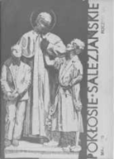 Pokłosie Salezjańskie. 1935 R.19 nr5