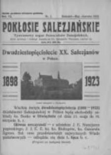Pokłosie Salezjańskie. 1923 R.7 nr2