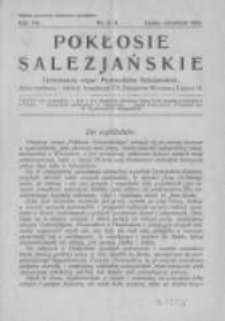 Pokłosie Salezjańskie. 1923 R.7 nr3-4