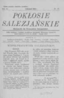 Pokłosie Salezjańskie. 1925 R.9 nr11