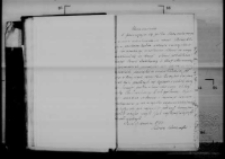 Uwiadomienie o formującym się pułku starozakonnym 1794 09.17