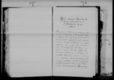 Wypis z raportu obywatela Horaina 29go sierpnia 1794 roku