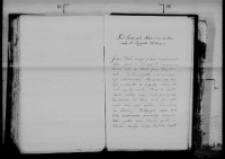 List generała Madalińskiego do Imci Pana Wołkowa, pułkownika rossyjskiego pod 3 sierp. 1794. pisany