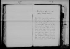 List generała Madalińskiego do Imci Pana Wołkowa, pułkownika rossyjskiego pod 3 sierp. 1794. pisany