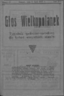 Głos Wielkopolanek: tygodnik społeczno-narodowy dla kobiet wszystkich stan&oacute;w 1923.07.08 R.16 Z.27
