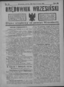 Orędownik Wrzesiński 1921.06.04 R.3 Nr45